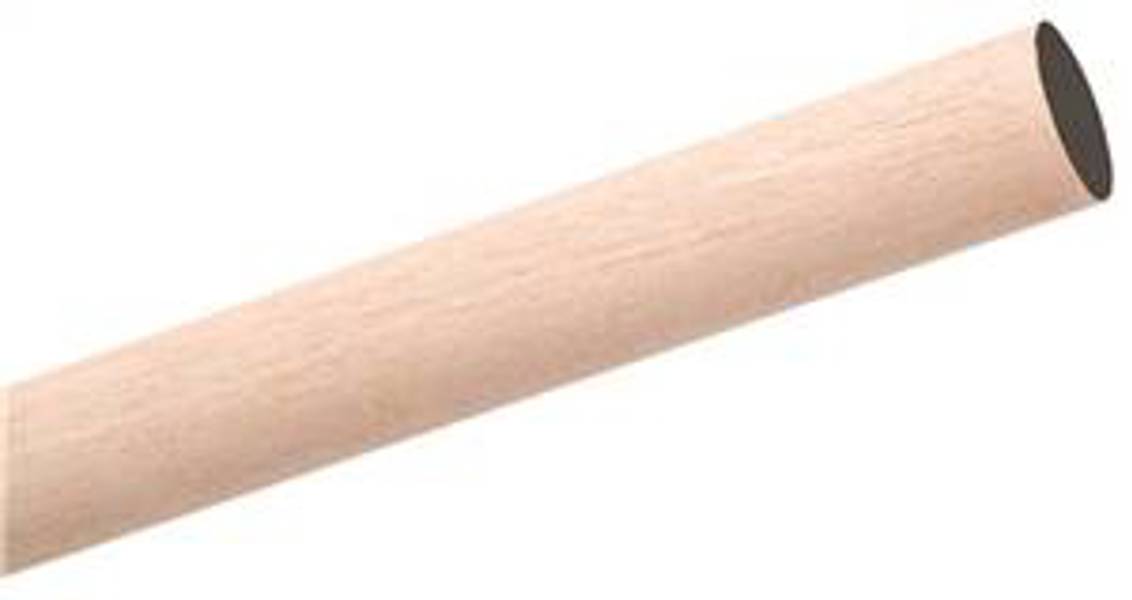 WADDELL MFG CO 6402UB Dowel 48 Inch Length 1/8 Inch Diameter Hardwood Color Coded
