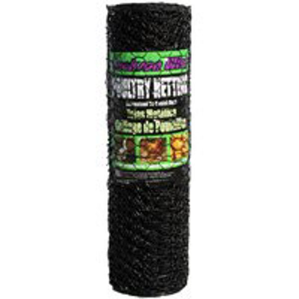 Jackson Wire 1201239 Poultry Netting 1 X 24 X 50 Ft Vinyl