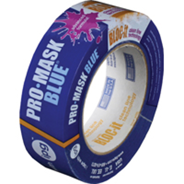 Intertape Polymer Corp 9532-1.5 Blue Masking Tape 1.4 In x 60 Yd Crepe Paper Backing Blue