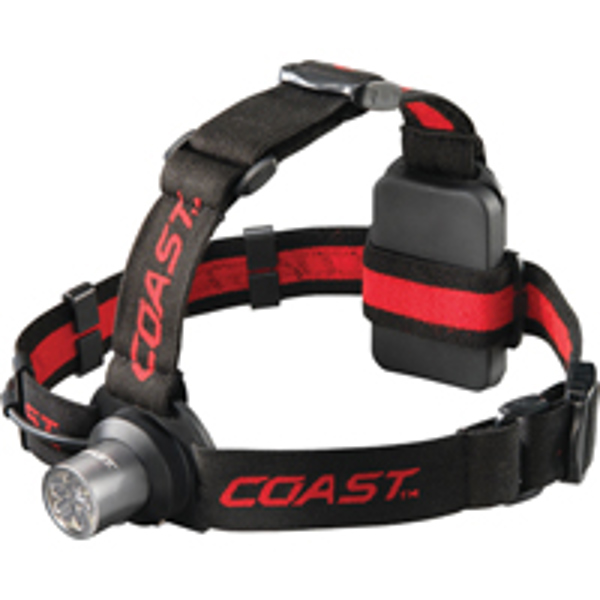 COAST CUTLERY F07017 Flashlight Headband LED 3 AAA Batteries