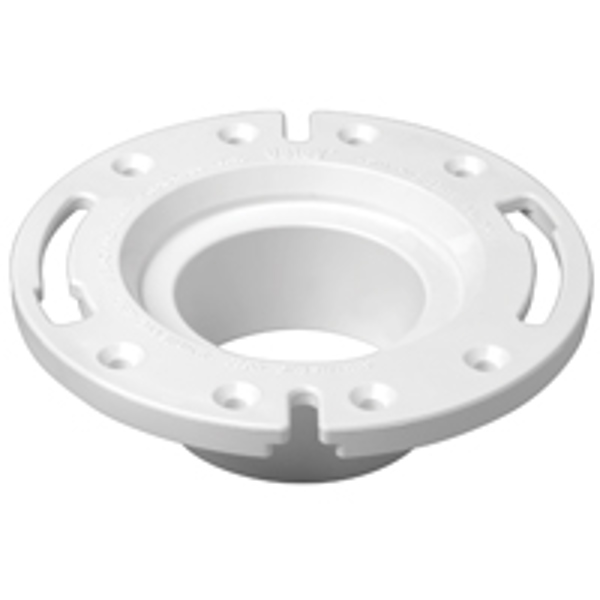 Oatey 43585 Universal Spigot Flange 3 In PVC