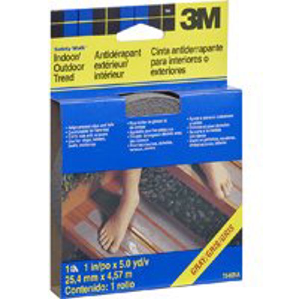 3M 7646 Non-Skid Tape 1 In x 180 Ft Gray