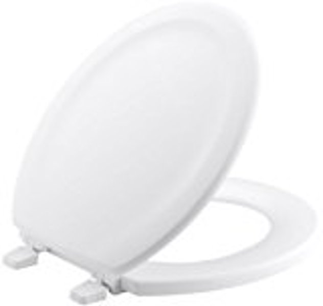 Kohler 4648-0 Round Closed-Front Toilet Seat White