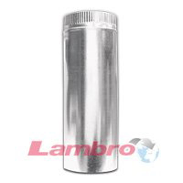 Lambro Industries 229 Pipe Lock 4 By 2 Ft Aluminum Duct Pipe