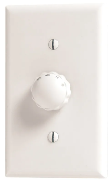Hunter Fan Company HUN 22691 Wall Mount Control for Fan Original 3 Speed Stepped