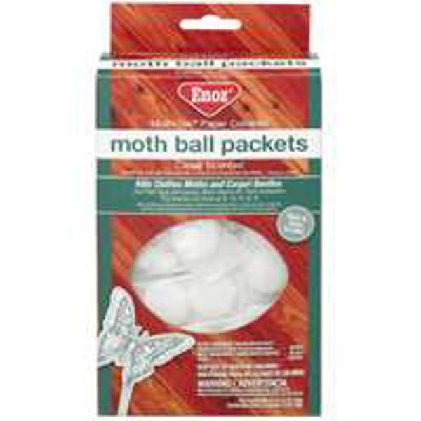 Willert Home Products E220.6T Moth Ball Packets Crystalline Solid Cedar White