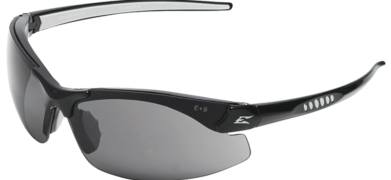 EDGE EYEWEAR DZ116-G2/DZ116 Smoke Safety Glasses Non-Polarized Anti-Fog
