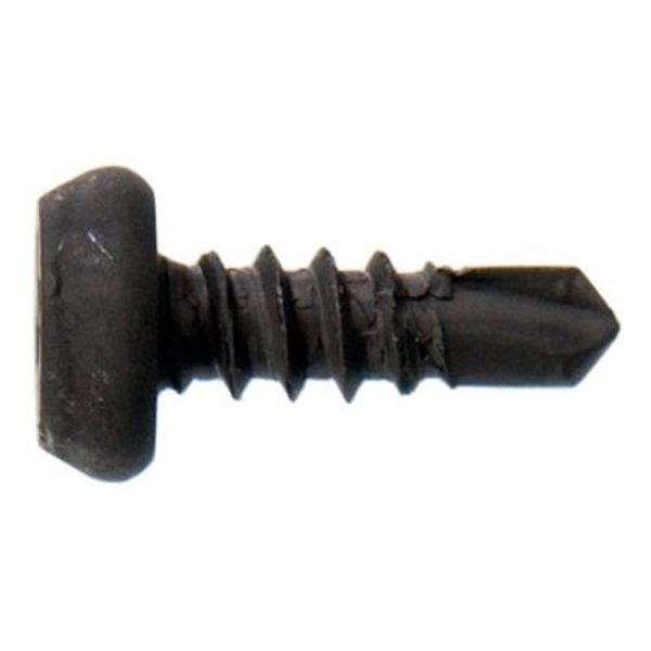 Hillman Group 47182 Self-Drilling Framing Screws #7x7/16 In Black Phosphate 1 Lb