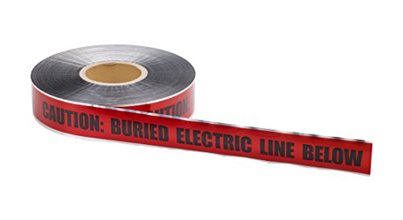 17774-79-3000 3 In X 1000 Ft Electric Detect Tape