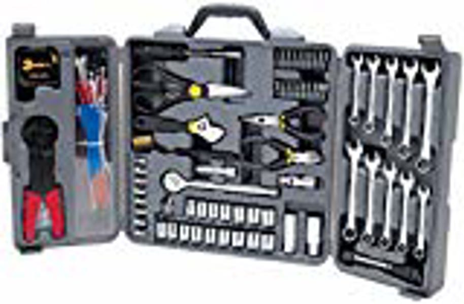 Performance Tools W1519 Tri-Fold Tool Set 265 Piece with Cable Tie