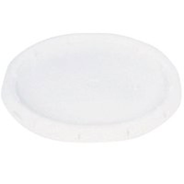 LEAKTITE 1044796 Paint Pail Lid White HDPE Plastic Secure and Tamper-Resistant