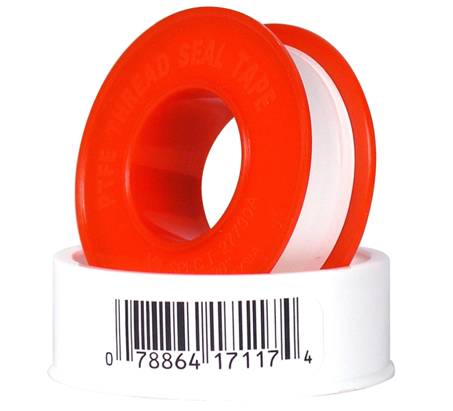 HARVEY'S 017117B Teflon Tape 1/2 In x 520 Ft PTFE