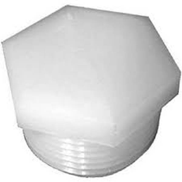 Anderson Metal Corp 53621-04 Nylon Plug 1/4 MPT UG Nylon