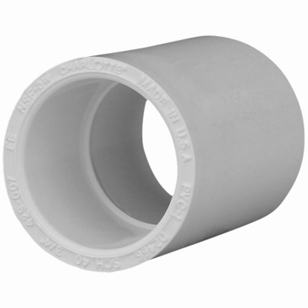 Genova Products 30110 Coupling PVC 1 In Slip X Slip Sch 40