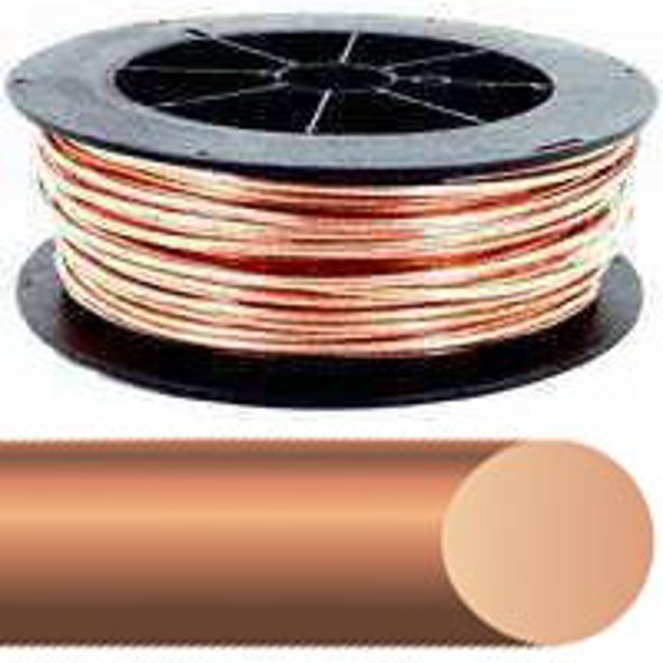 Southwire Company EW6AWGS-FT Bare Copper #6 AWG Solid Wire 315 Ft Roll