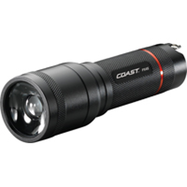 COAST CUTLERY 19285 Focusing Flashlight 1.5V LED Black Aluminum Water Resistant