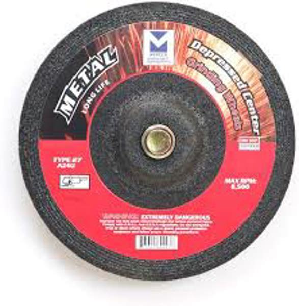 Mercer Abrasives 624040 Extra Life Metal Grinding Wheel 5 In x 1/4 In x 78 In