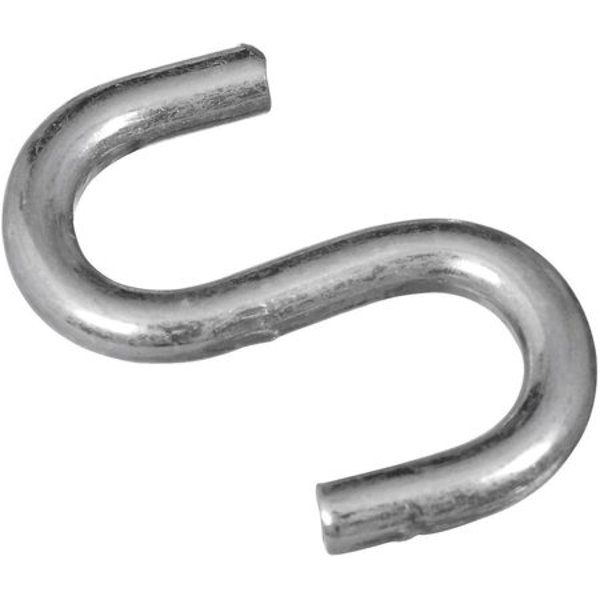 National Hardware N121-616 S Hook 40 Lb Load Steel Zinc
