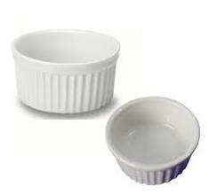 564003W 2.5 Oz Ribbed Ramekin
