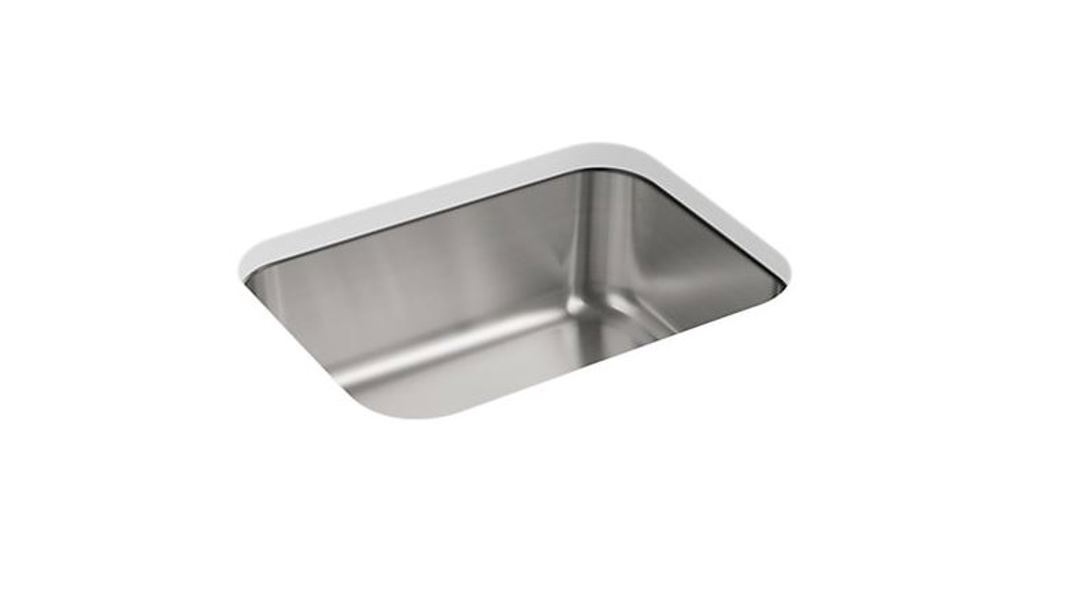 STERLING T11447-NA Under-Mount Single Bowl Kitchen Sink Stainless Steel 24x18 In