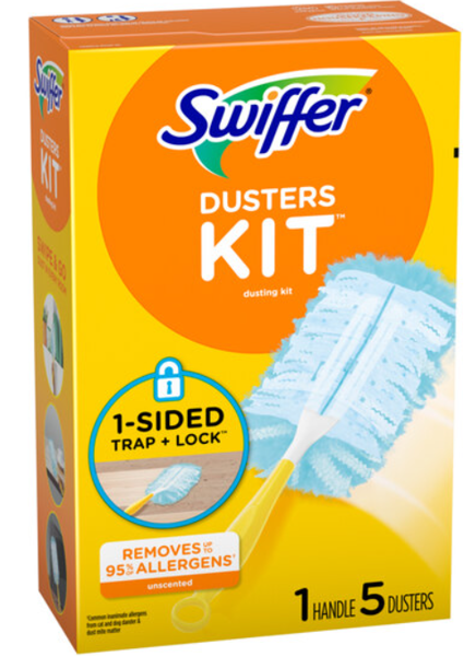 Proctor & Gamble 11804/40509 Swiffer Duster Kit 5 Ct White