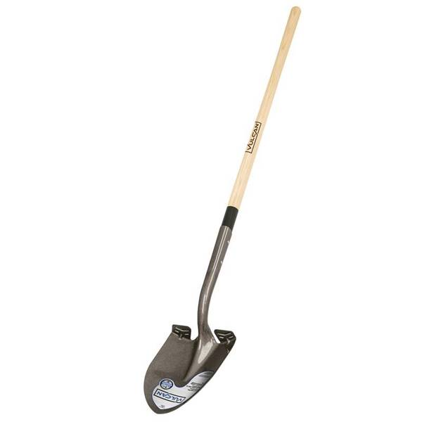 Mintcraft 34461 48 In Shovel 14 Gauge With Wood Long Handle