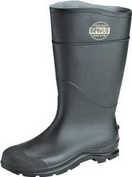 Norcross Safety 18822-9 High Knee Boots Size 9 Black PVC