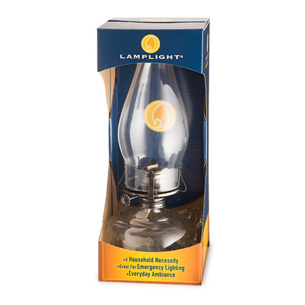 Lamplight Farms 110 Chamber Oil Lamp 12 Oz Indoor Lighting Clear