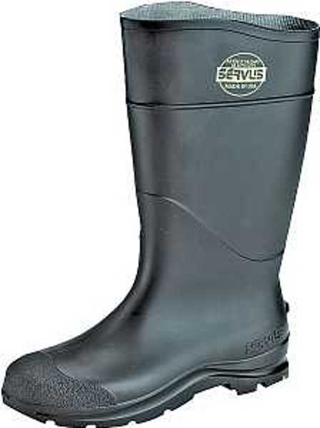 Norcross Safety 18822-13 High Knee Boots Size 13 Black PVC