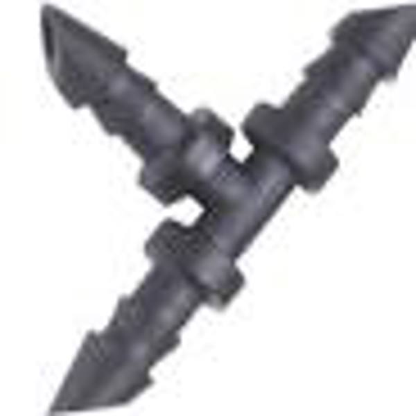 Rain Drip R307CT Barbed Tee Drip Watering 1/4 In