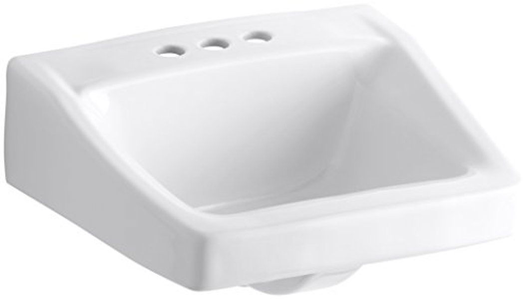 Kohler 1728-0 Chesapeake Wall Mounted Lavatory White