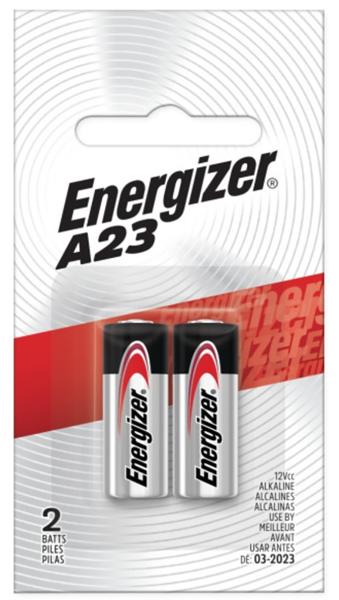 Energizer Battery A23BPZ-2 Mini Alkaline Battery 121V