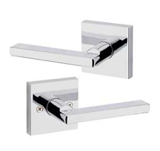 720HFL SQT Halifax Lever Hall Closet Polished Chrome