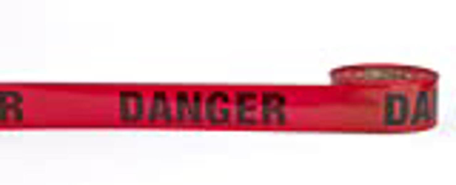 Mutual Industries 17779-79 Barricade Tape 3 In X 1000 Ft 3 Mil Danger