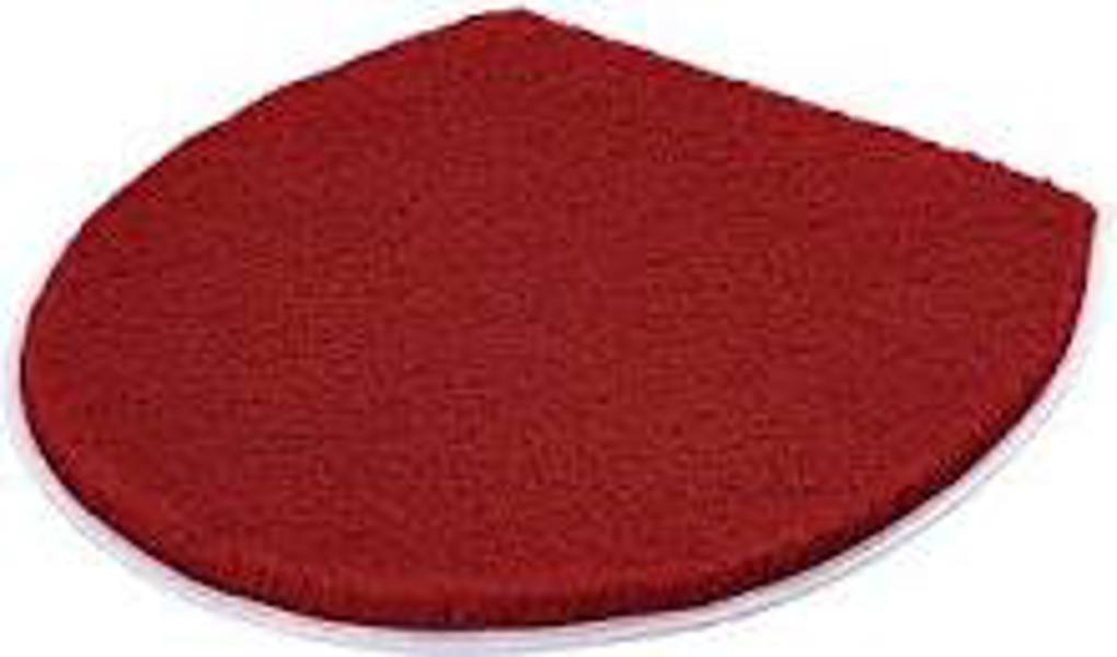 Log Cabin 6516L Rug Lid Garnet Red Deco Plush Soft and Cozy Durable Material