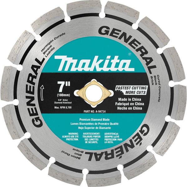 Makita A-94714 Diamond Wheel 7 In Segmented