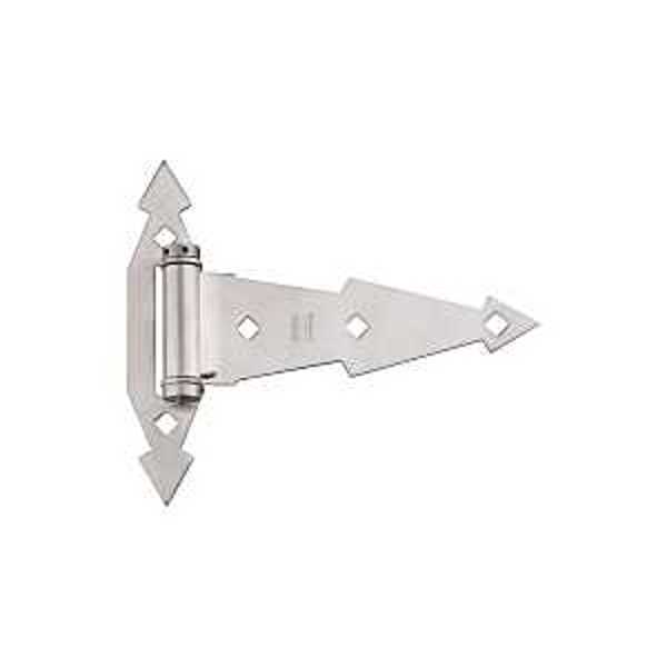 National Hardware N348-524 Ornamental Spring Gate Hinge 7 In Stainless Steel