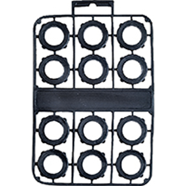 Landscapers Select GM2073L Hose Washer 5/8-31/32 PVC Black
