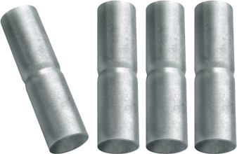 FENCE 02042 Top Rail Sleeves 1-5/8 X 6 Galvanized Chain Link Fence