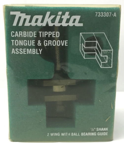 Makita Tools 733307-A Router Bit Tongue and Groove