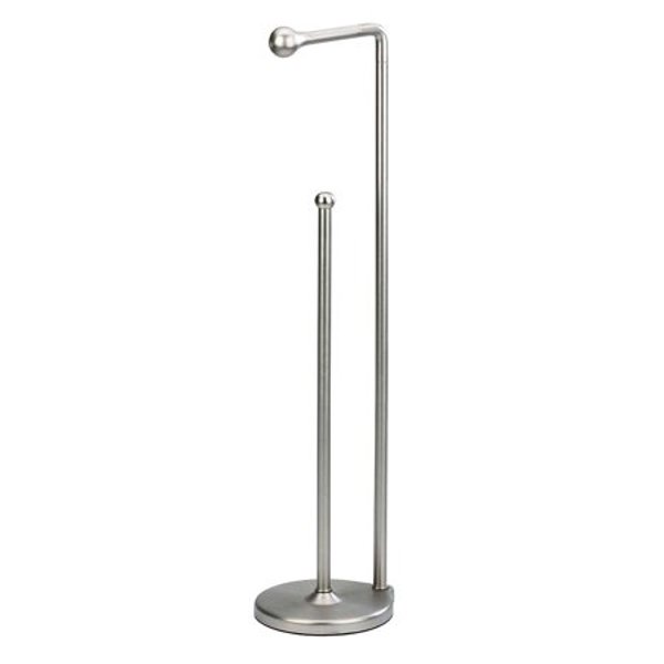 Umbra 022020-410 Teardrop Toilet Paper Stand Nickel with Reserve
