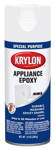 KRYLON 3M K0320177 Epoxy Spray Paint 12 Oz White