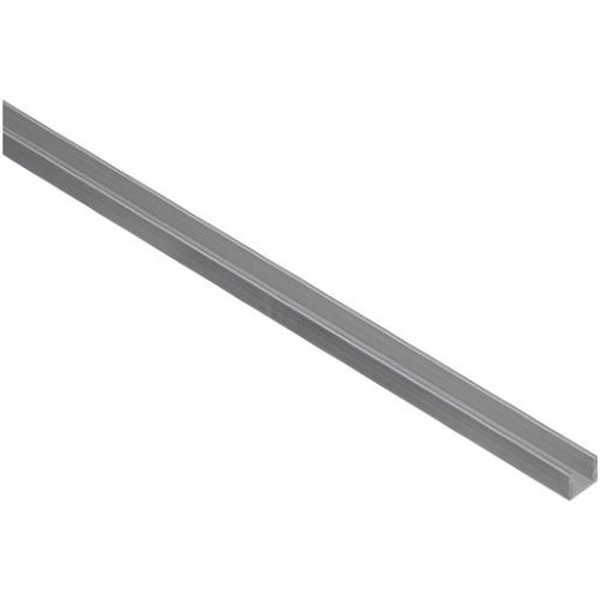 National Hardware N247-643 Aluminum Channel 72 In Length 1/16 In Thickness