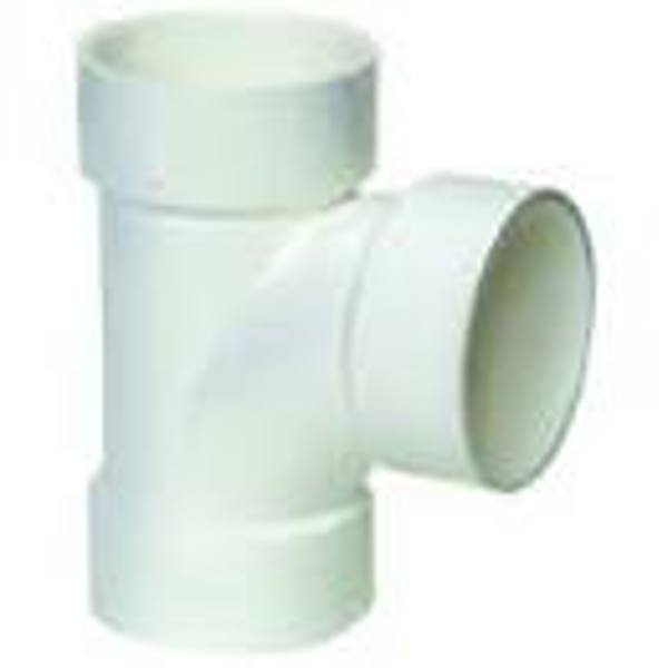 Genova Products 71131 Tee PVC 3 X 3 X 1-1/2 DWV H8UB Sch 40