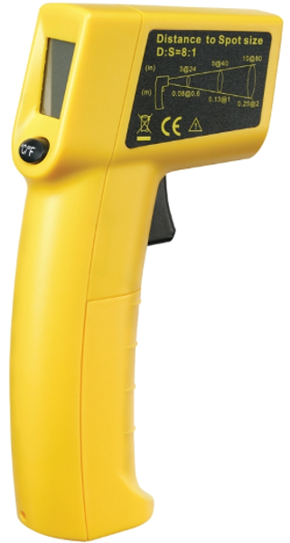 GB-Gardner Bender IRT200 Infrared Thermometer Yellow Laser Pointer