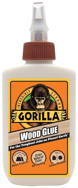 Gorilla Glue Company 6202003 Wood Glue 4 Oz Light Tan