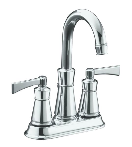 Kohler 11075-4-CP Centerset Lavatory Faucet Polished Chrome