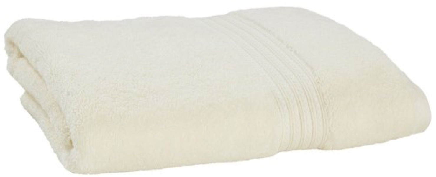 Kassatex KDN-109-IVO Bath Towel 100% Egyptian Cotton Ivory