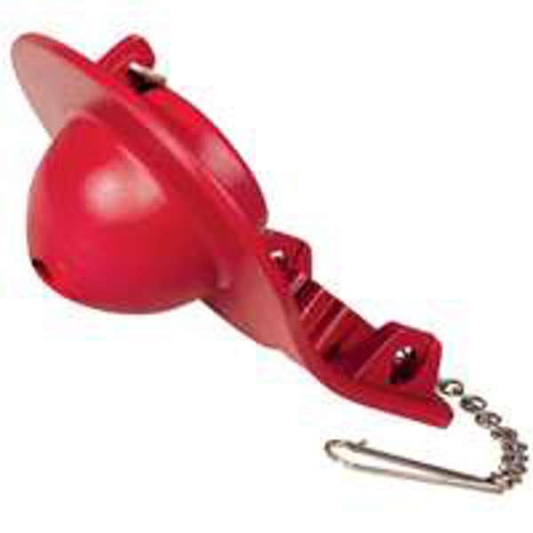 Fluidmaster Inc 504 Toilet Flapper Sure-Fit Red