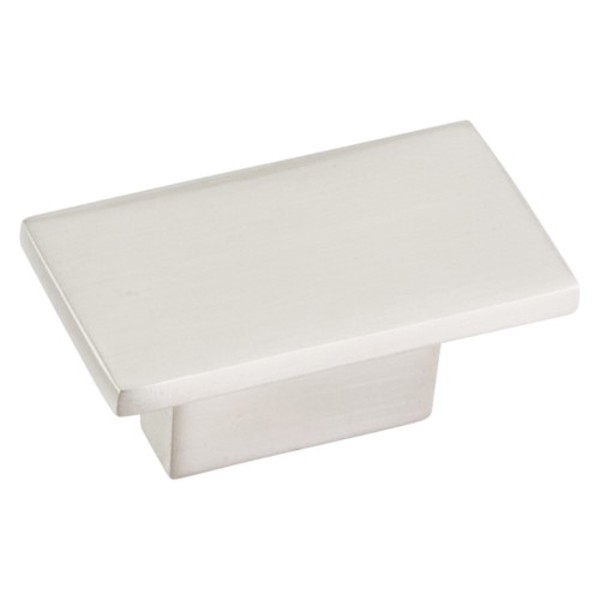 Hardware Resources 81021SN Cabinet Knob 1-9/16 In Overall Length Packaged with Two 8-32 Screws